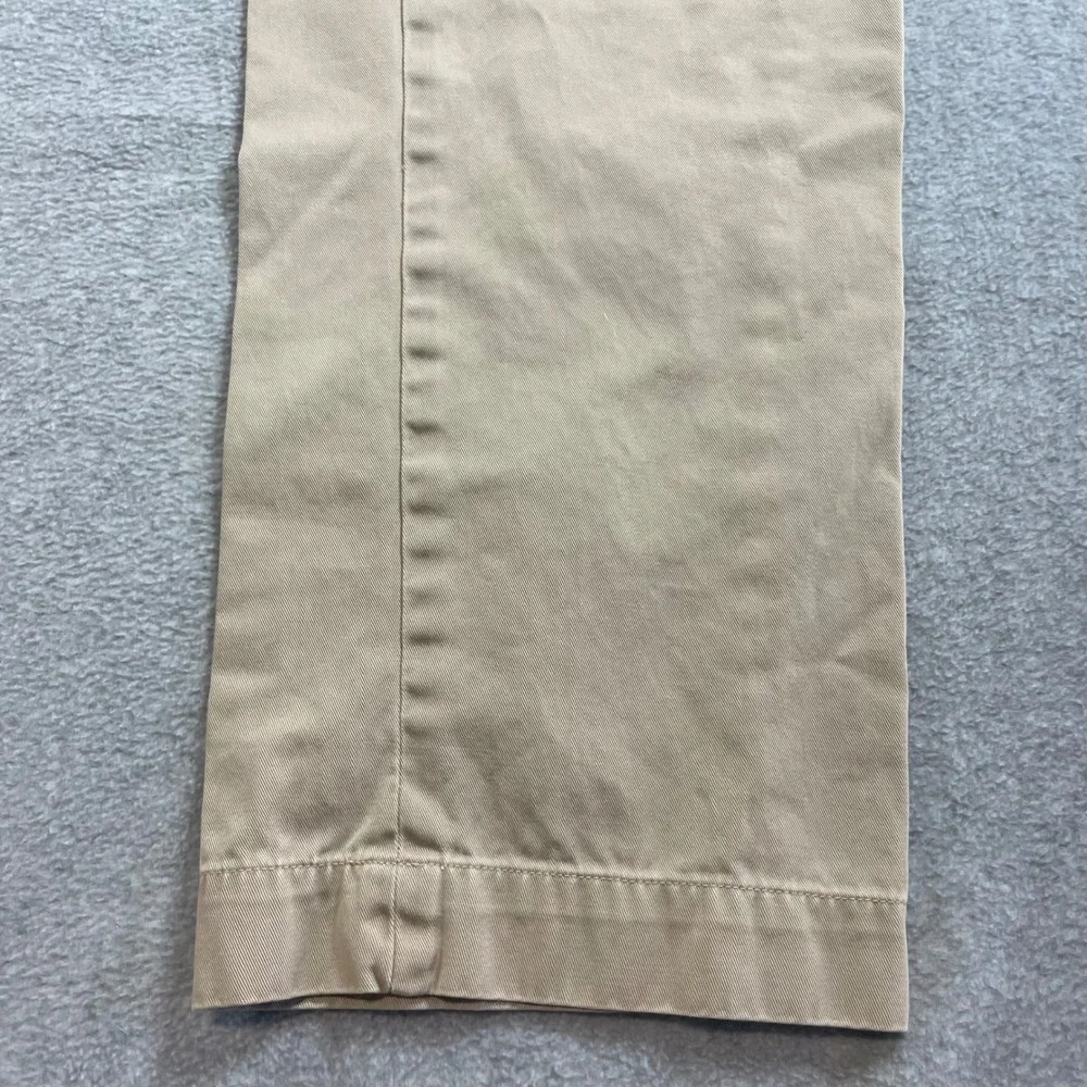 Polo Ralph Lauren Chino Pants Khaki Mens Size 37x30 Class Fit Causal Pants Tan - Picture 4 of 16